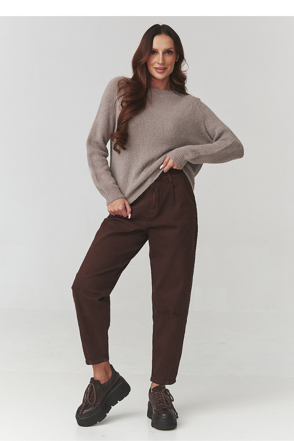  Pullover model 220789 Makadamia 